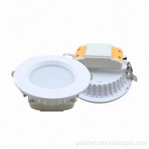 Recessed LED downlights, 9W, 105mm cut hole, long life span